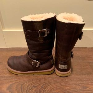 UGG Australia Kensington Toast Brown Leather